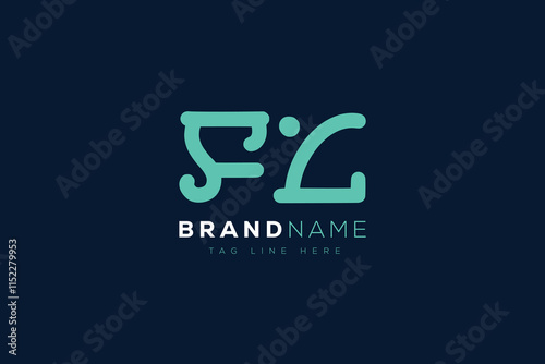 F and L logo design.  FL abstract Letters Logo Monogram. This logo design is the process of creating a visual symbol that represents a brand, company, or individual.