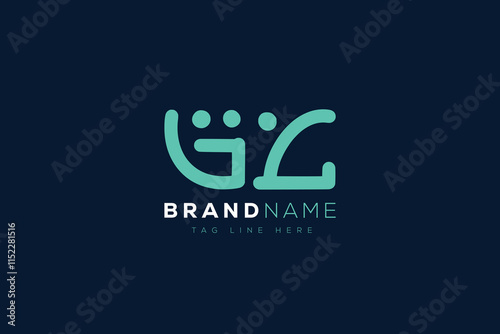 G and L logo design.  GL abstract Letters Logo Monogram. This logo design is the process of creating a visual symbol that represents a brand, company, or individual.