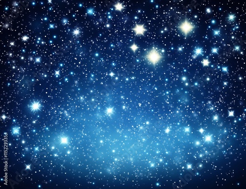 Wallpaper Mural Starry sky background, starry night sky, night sky with stars, dark blue color, dark black background, stars twinkling in the deep darkness of space, twinkly and twinkled stars, twinklered twinkules,  Torontodigital.ca