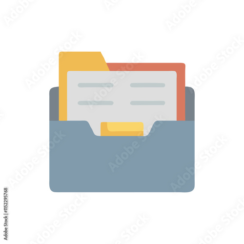  Wall File Holder Icon for File Organization
