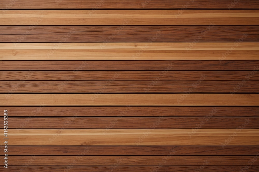 Obraz premium a close up of a wooden wall with a clock on it