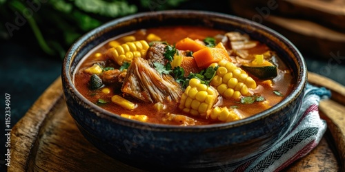 Nourishing Soup in a Cozy Bowl