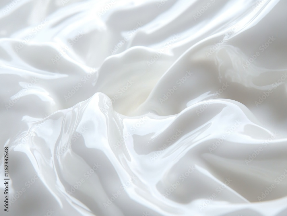 Fototapeta premium Creamy White Creme