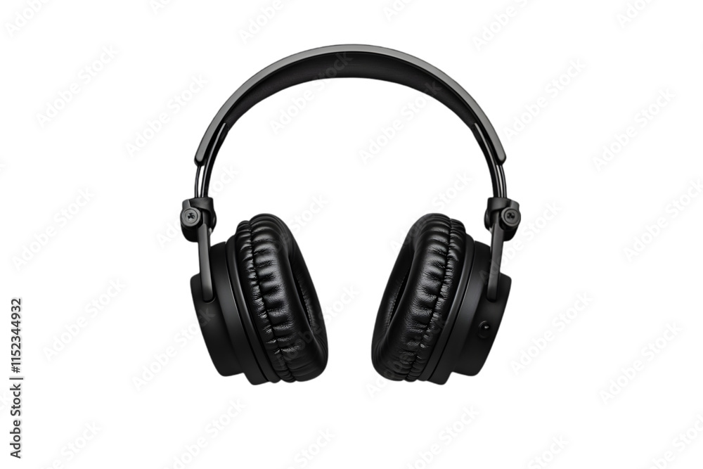 Quality black headphones designed for immersive sound experience, perfect for casual listening, studio recording, or gaming, featuring adjustable headband and cushioned ear cups for comfort Quality black headphones designed for immersive sound experience, perfect for casual listening, studio recording, or gaming, featuring adjustable headband and cushioned ear cups for comfort