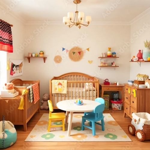 Kids children´s room_Trend inspiration for your interior designs and social networks such as YouTube, Instagram or WhatsApp.
 photo