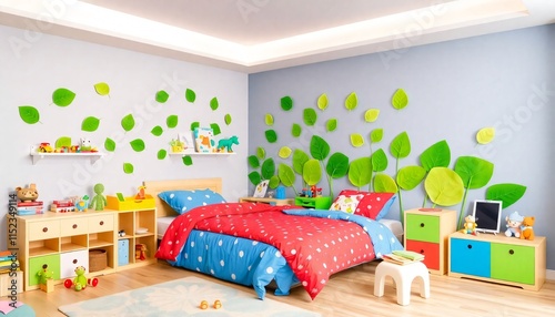 Kids children´s room_Trend inspiration for your interior designs and social networks such as YouTube, Instagram or WhatsApp.
 photo