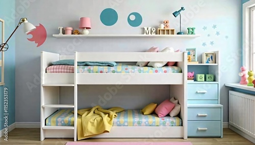 Kids children´s room_Trend inspiration for your interior designs and social networks such as YouTube, Instagram or WhatsApp.
 photo