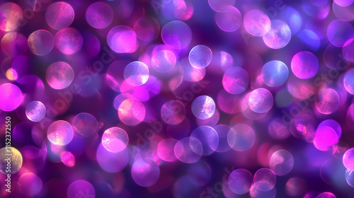 Shiny purple party disco balls background. Dappled. Illustration