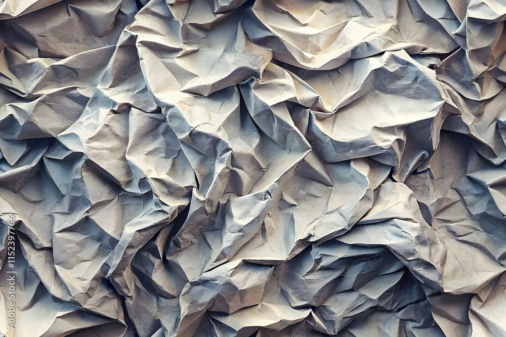 Textured Crumpled Paper Abstract Art Design Background Surface Textured Crumpled Paper Abstract Art Design Background Surface