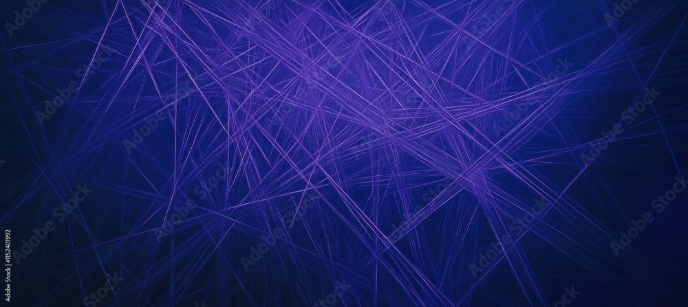 Abstract background with purple lines and triangles on a dark blue background Generative AI Abstract background with purple lines and triangles on a dark blue background Generative AI