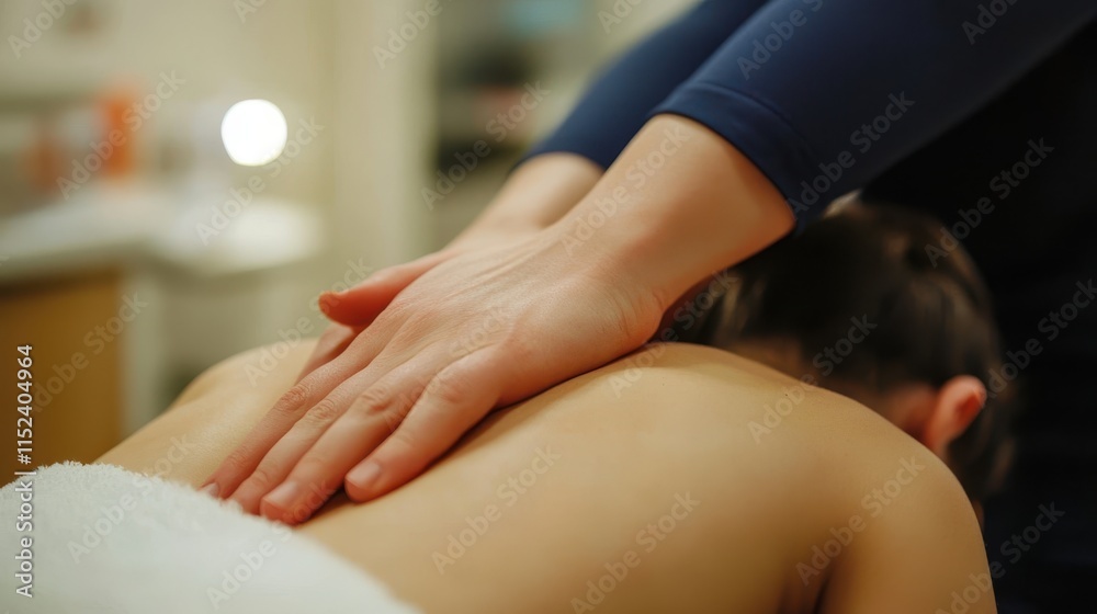 Fototapeta premium Skin massage in clinic