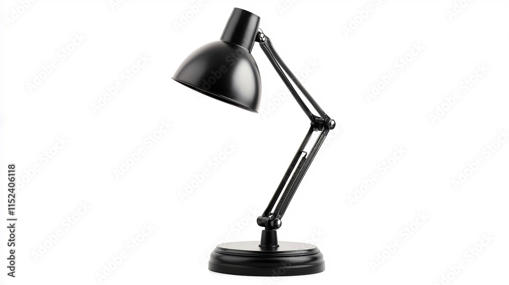 Sleek Black Adjustable Desk Lamp, Modern Design, Perfect for Home Office or Study Sleek Black Adjustable Desk Lamp, Modern Design, Perfect for Home Office or Study