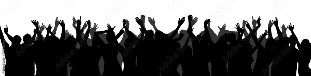 people crowd silhouette, party people silhouette people crowd silhouette, party people silhouette