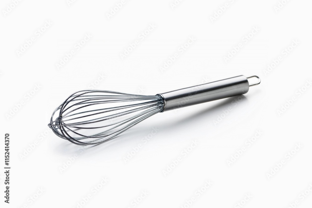 Whisk or egg beater isolated on white background with clipping path and full depth of field Whisk or egg beater isolated on white background with clipping path and full depth of field