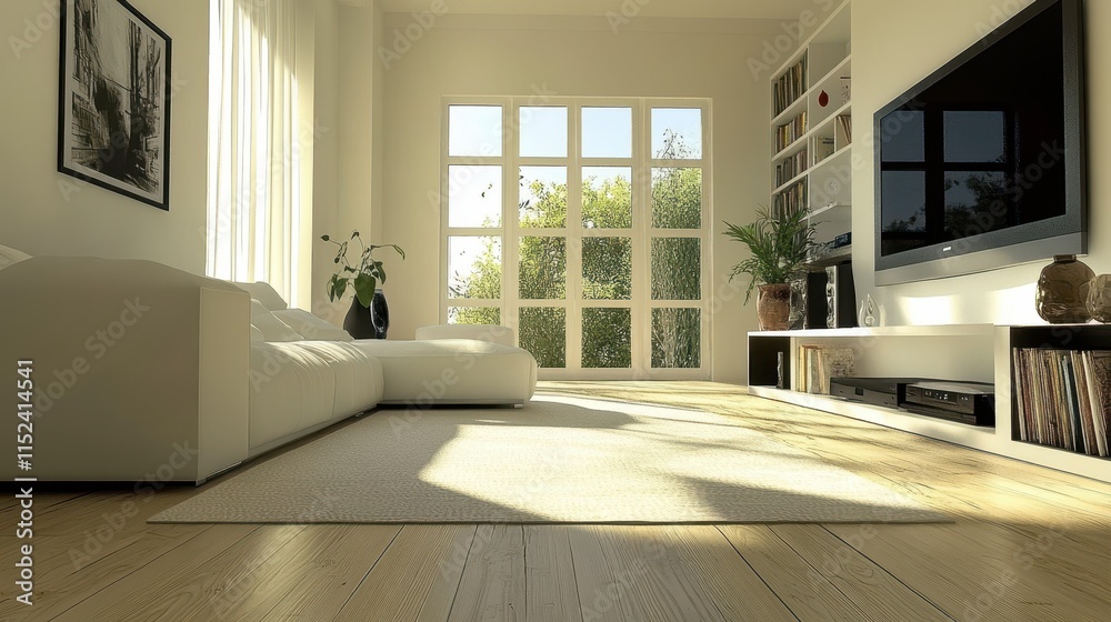 Fototapeta premium Minimal Living Room
