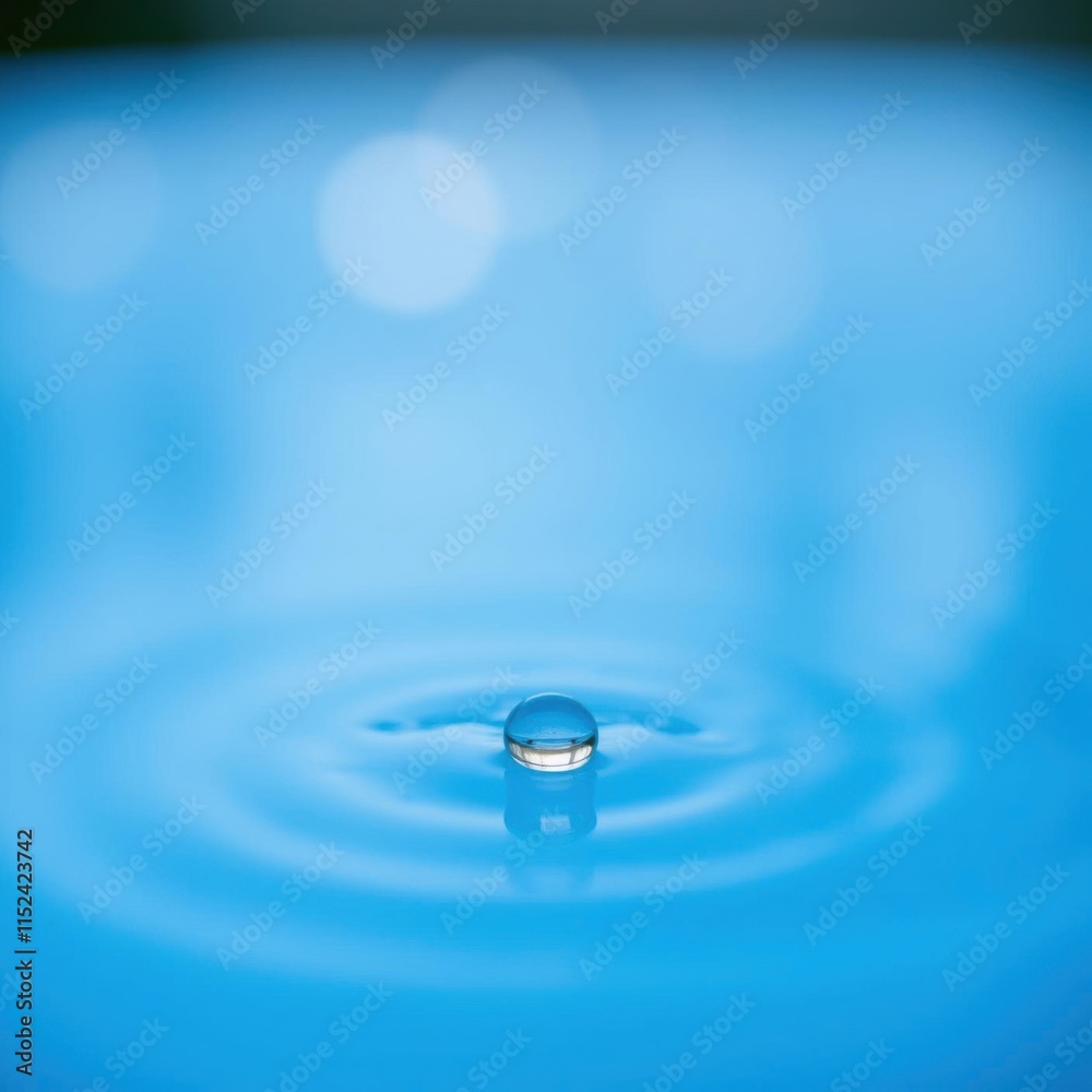 bokeh blue of Defocus bokeh of water drop on blue abstract bokeh light background bright emotional harmonious vignette bokeh blue of Defocus bokeh of water drop on blue abstract bokeh light background bright emotional harmonious vignette