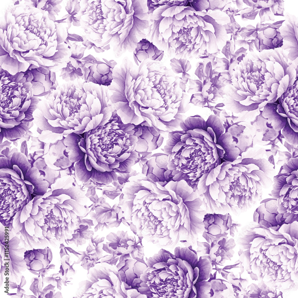 Obraz premium seamless floral pattern