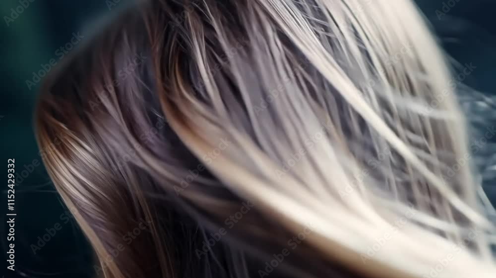Slow motion shot of waving black hair. Beautiful healthy long smooth flowing hair. Slow motion shot of waving black hair. Beautiful healthy long smooth flowing hair.