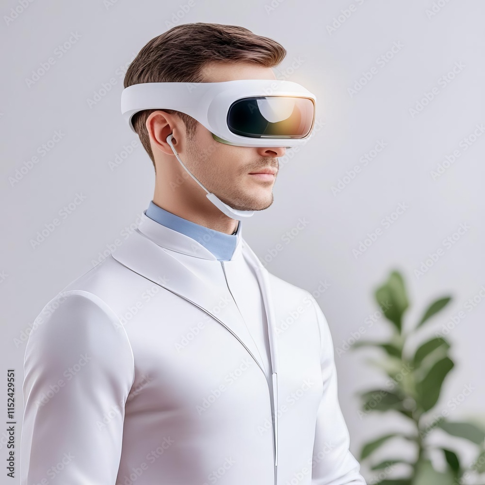 AR-based secure health record system in a futuristic clinic, ensuring seamless safety AR-based secure health record system in a futuristic clinic, ensuring seamless safety