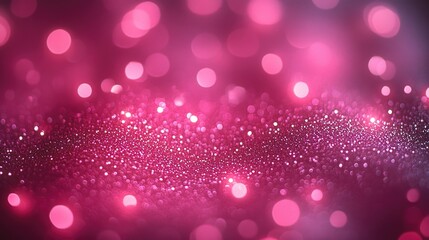 Pink and black neon lights on a dark background