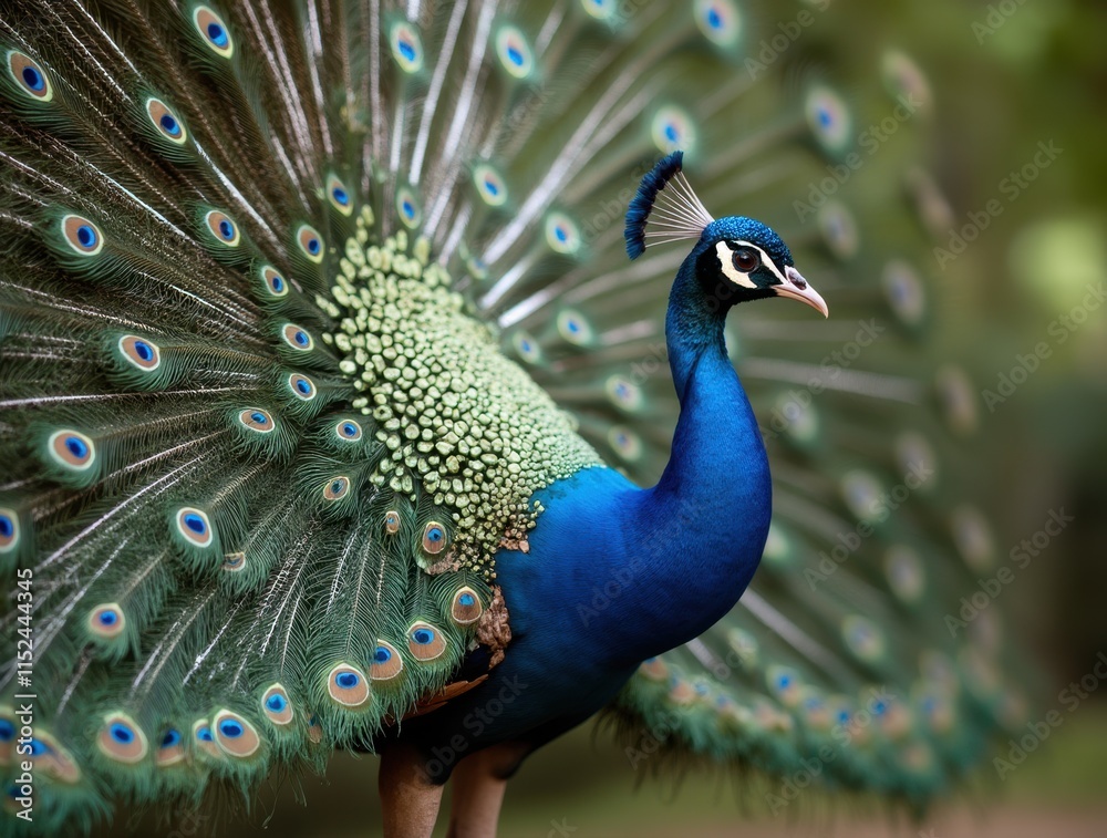 Obraz premium peacock with feathers