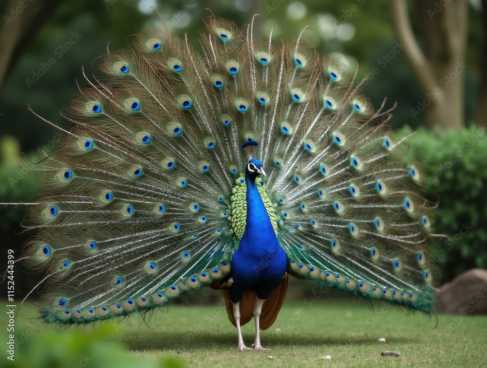 Obraz premium peacock with feathers