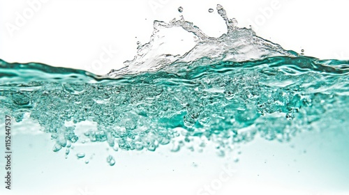 A digital rendering of drool or slime sliding down a transparent surface. photo