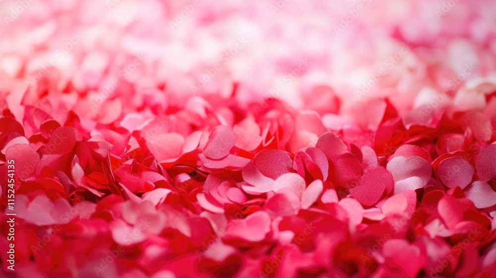 Fototapeta premium A detailed view of colorful flower petals, perfect for decorative purposes or as a symbol