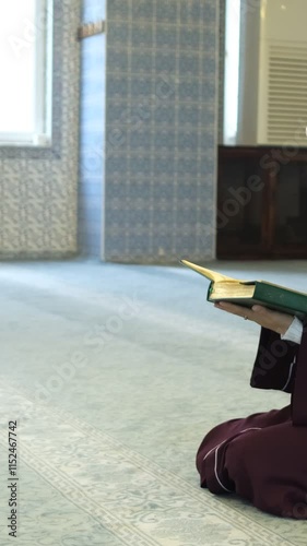 Muslim Woman Reciting