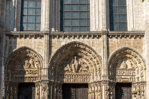 Kathedrale in Chartres, Frankreich