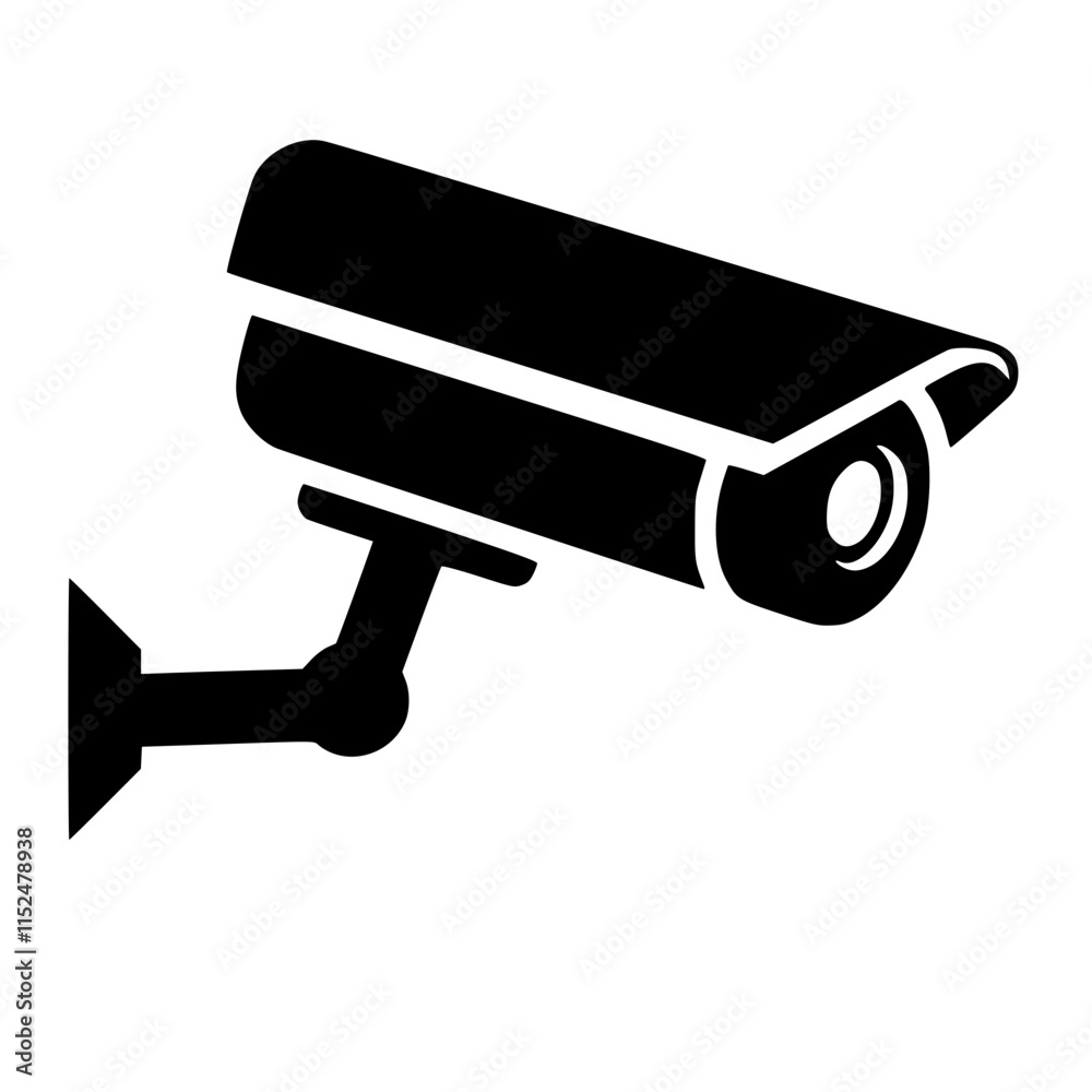 CCTV camera icon with Transparent Background Clipart CCTV camera icon with Transparent Background Clipart