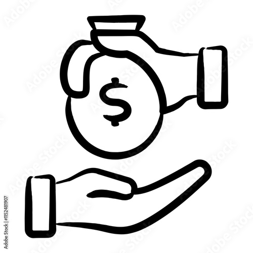 Peer To Peer Lending Icon