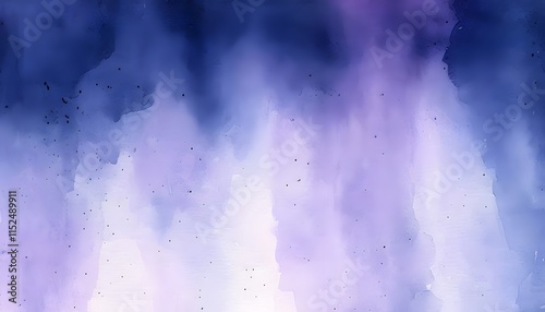 Minimalistic Watercolor Gradient in Indigo and Lavender