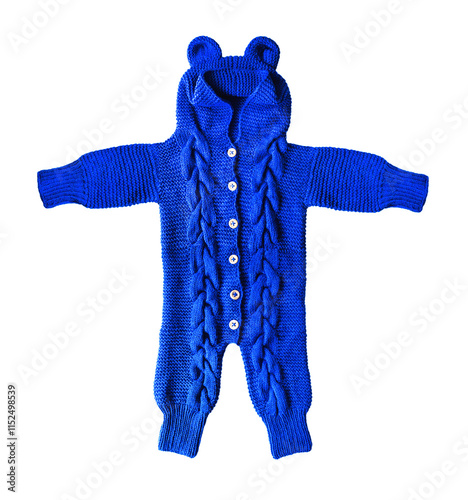 knitted woolen romper for baby