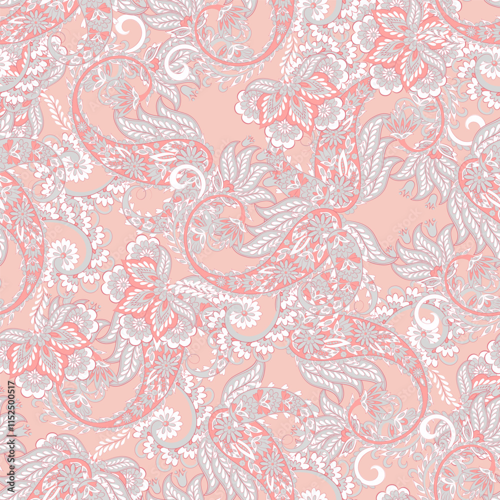 Fototapeta premium seamless floral pattern
