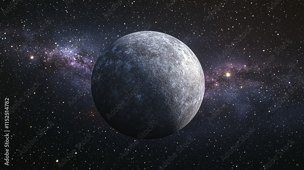 A 360-degree equirectangular projection space background featuring a nebula, stars, and an environment map in an HDRI spherical panorama, symbolizing vastness, infinity, and cosmic exploration

