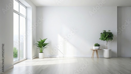 Clean Simple White Space  neutral colors minimalist background  empty space