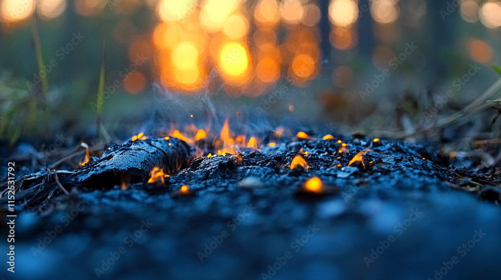 A close-up of burning fire logs with a blurred chaotic background symbolizing warmth, energy, transformation, and the uncontrollable nature of fire in a moment of intense movement and unpredictability A close-up of burning fire logs with a blurred chaotic background symbolizing warmth, energy, transformation, and the uncontrollable nature of fire in a moment of intense movement and unpredictability