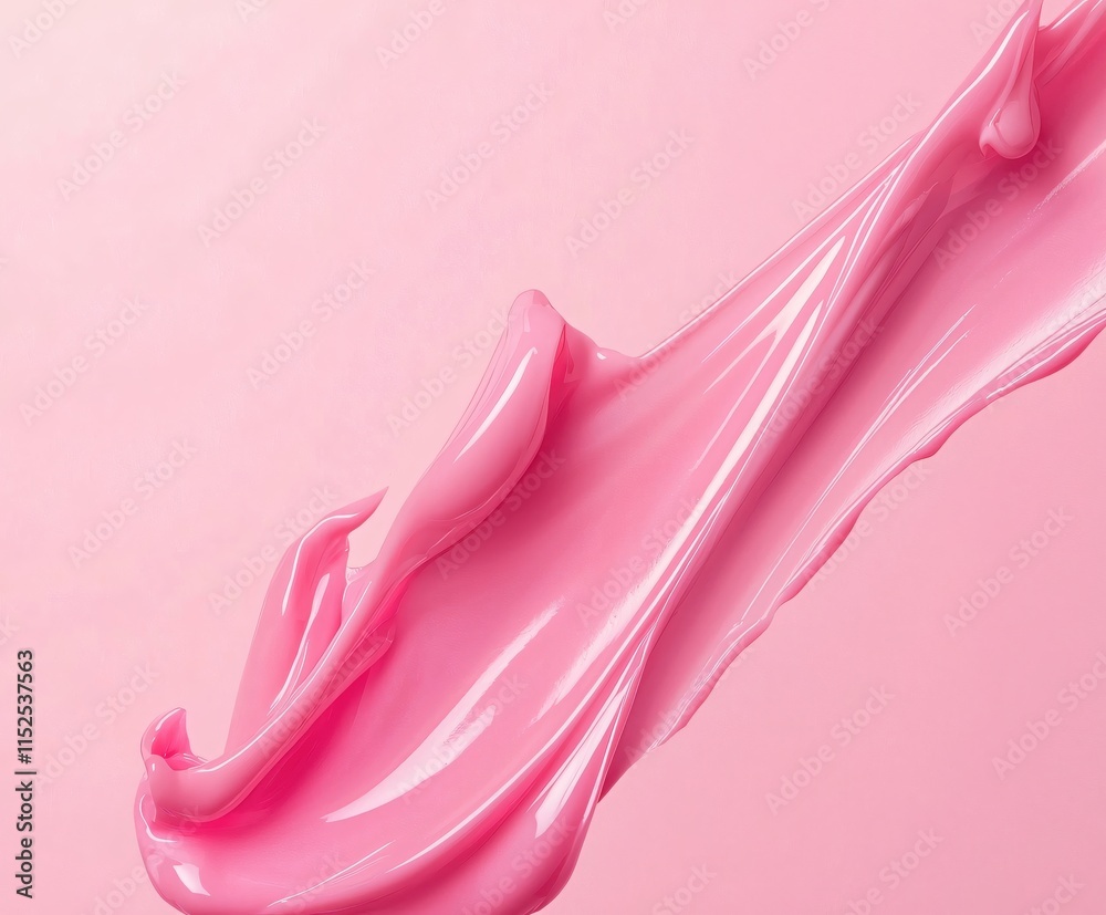 Vibrant Pink Creamy Texture on a Soft Pastel Background for Stylish Designs Vibrant Pink Creamy Texture on a Soft Pastel Background for Stylish Designs