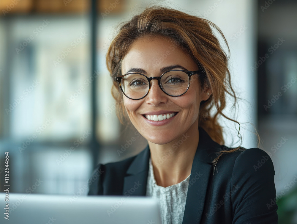 smiling successful business woman in office, corporate governance specialist smiling successful business woman in office, corporate governance specialist