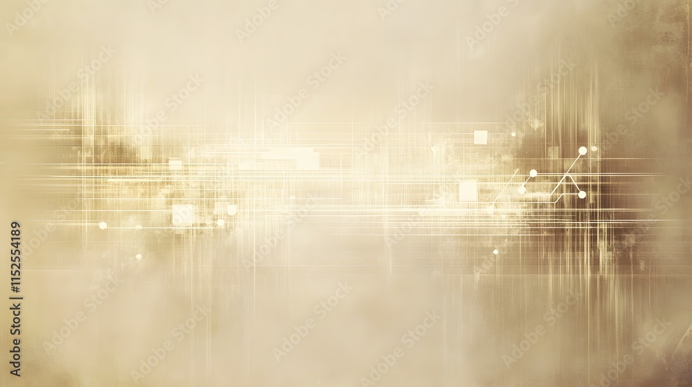 Abstract Beige Digital Artwork with Linear and Geometric Elements Abstract Beige Digital Artwork with Linear and Geometric Elements