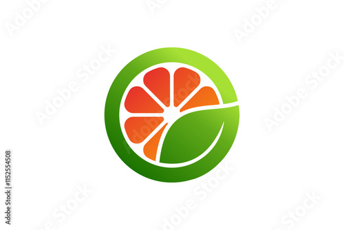 Modern Orange Fruit Shop Logo Design - Fresh, Vibrant, Minimalist, Perfect for Branding Your Business
