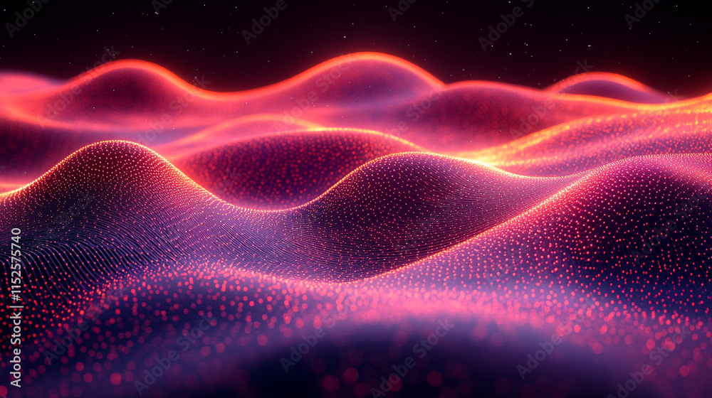 A dynamic and chaotic 3D digital abstract background with flowing geometric shapes and vibrant colors creating a sense of movement and transformation with ample copy space for creative uses
A dynamic and chaotic 3D digital abstract background with flowing geometric shapes and vibrant colors creating a sense of movement and transformation with ample copy space for creative uses