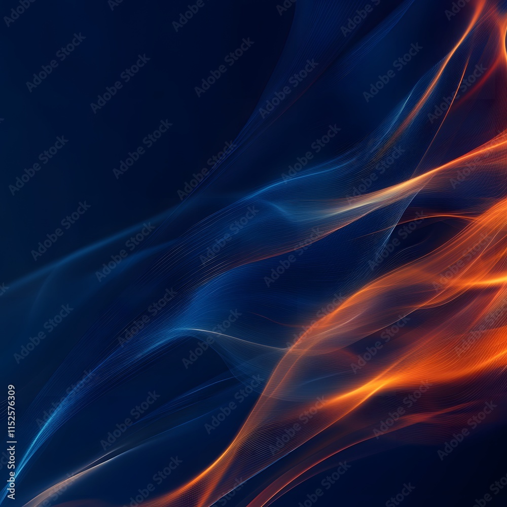 Fototapeta premium Dynamic Flow of Light