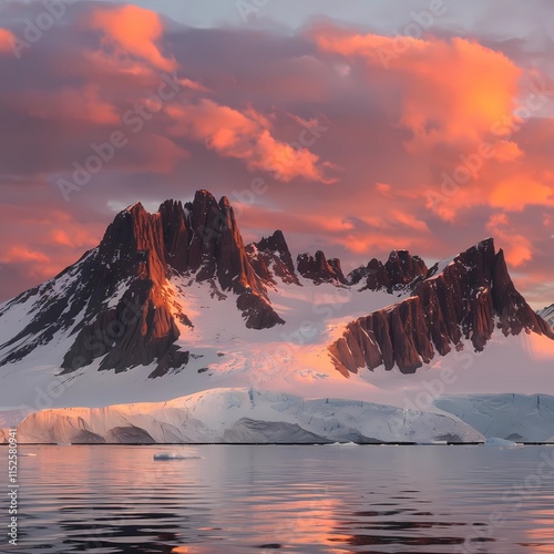 sunrise over the mountains