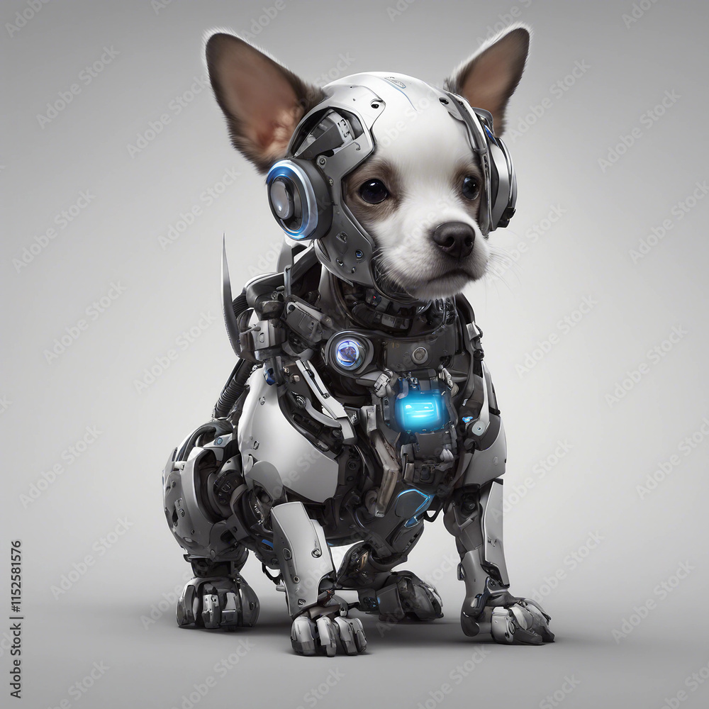 cute puppy robot character design cute puppy robot character design