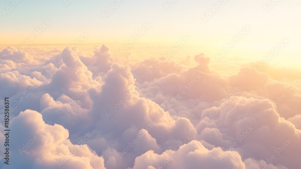 custom made wallpaper toronto digitalA soft, fluffy cloud floating against a pure white sky