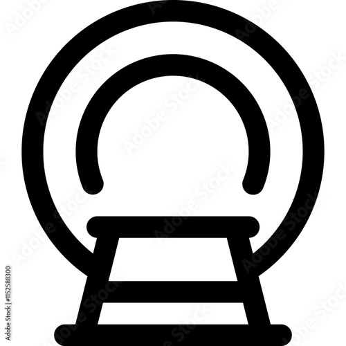 radiologi hospital icon style outline