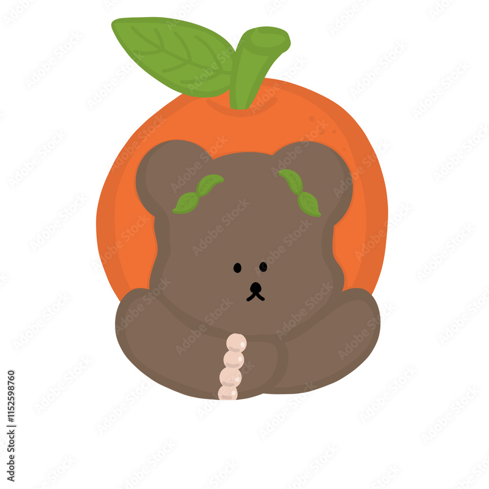 Obraz premium Dark choco bear 