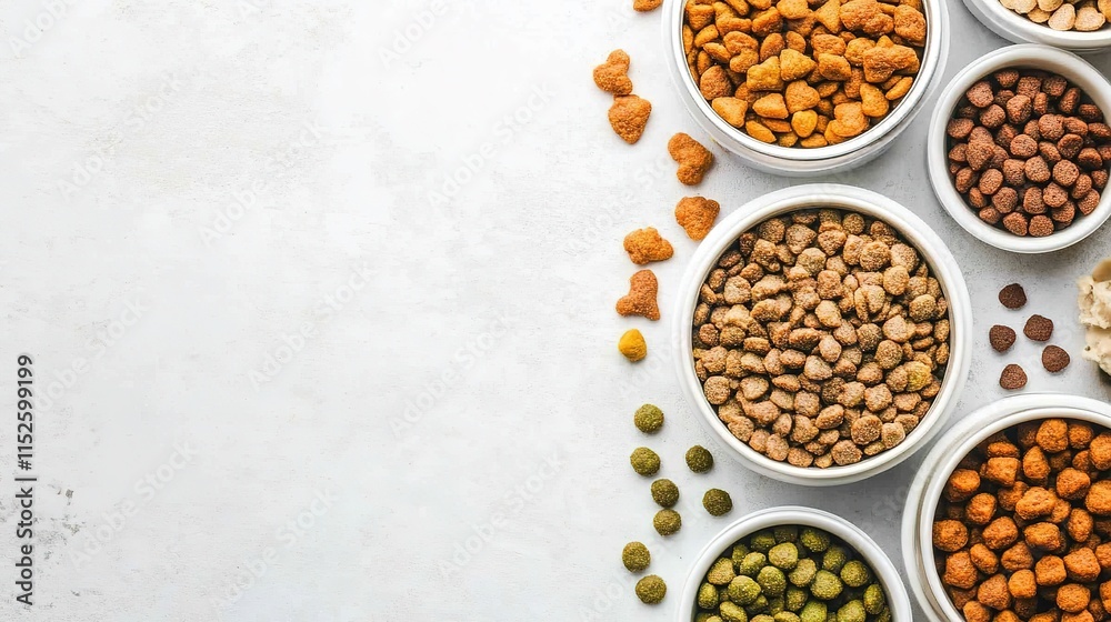 Nutritious and Balanced Food for Hamsters: Seeds, Nuts, Dried Fruits, and Grains Neatly Arranged, Emphasizing Healthy and Natural Pet Nutrition in a Close-Up View Nutritious and Balanced Food for Hamsters: Seeds, Nuts, Dried Fruits, and Grains Neatly Arranged, Emphasizing Healthy and Natural Pet Nutrition in a Close-Up View